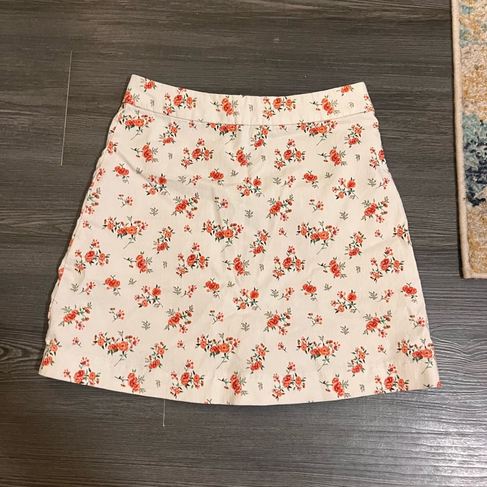 Floral skirt